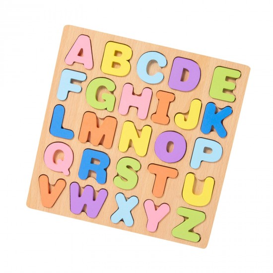 Wooden Puzzles Learning Toys Stackable Early Development Teaching Aids Jigsaw Learning Puzzles board Toddlers Kid Boys